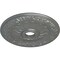 Ekena Millwork Swindon Ceiling Medallion (Fits Canopies up to 6 1/8"), Hand-Painted Silver, 24"OD x 4"ID x 1 1/2"P CM24SWSLS - alternate 2